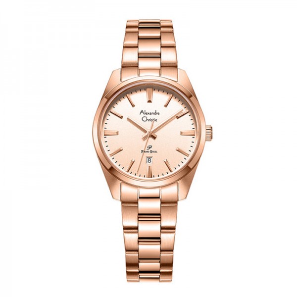 Alexandre Christie AC 1035 Rosegold Full Lady LDBRGLN